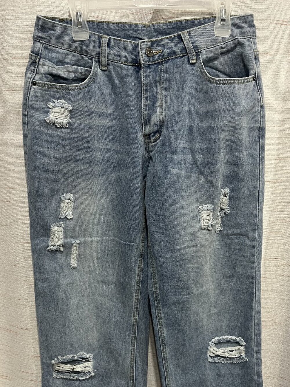Women's Light Blue Denim Large Jeans (162)